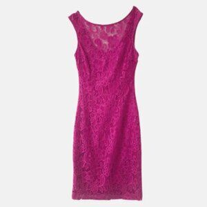 Le Chateau Pink Lace Wedding Dress